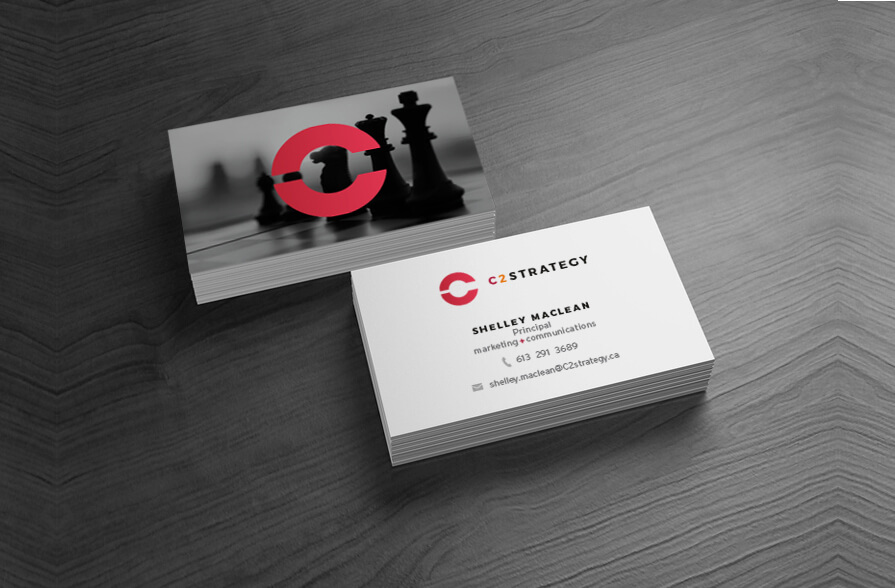 c2 strategy business cards