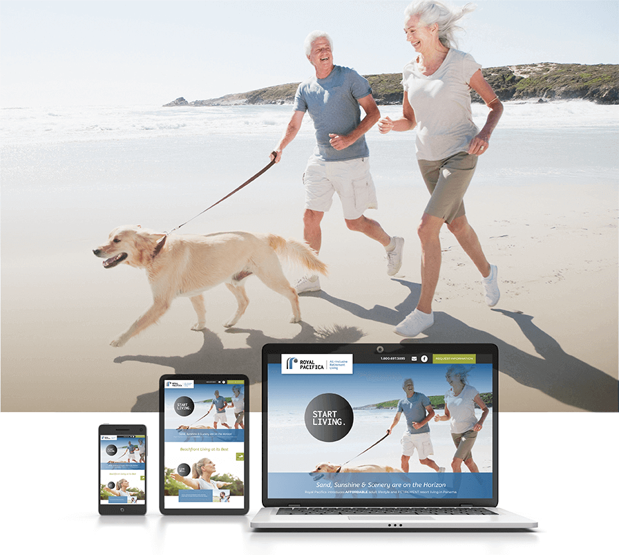Royal Pacifica Website Design and Development