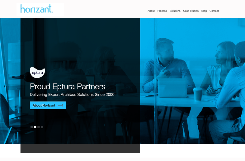 Horizant Laptop Website